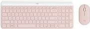 Logitech Slim Wireless Combo MK470 Tastatur-und-Maus-Set kabellos 2,4 GHz QWERTY in Pink - Bild 1