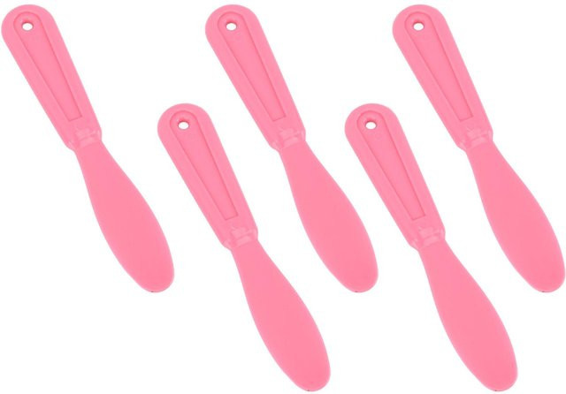 5 Stück GoolRC Putzspachtel aus Kunststoff in Rose Rot mit ergonomischem Design - Bild 1