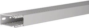 Hager Tehalit Verdrahtungskanal aus PVC in Grau, B/H/T: 6,0 x 6,0 x 2,5 cm - Bild 1
