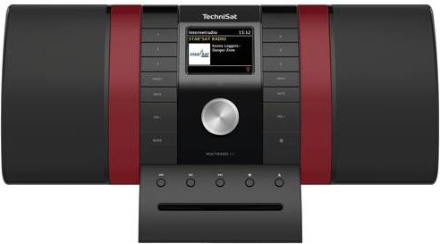 TechniSat MULTYRADIO 4.0 Hifi-System in Schwarz/Rot mit Internet, DAB+, UKW, CD, Bluetooth und WLAN - Bild 1