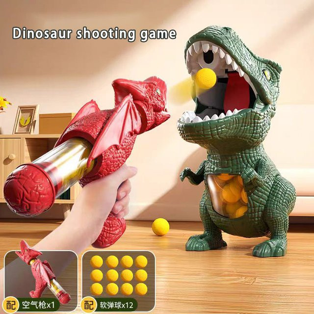KNYYSECQ Dinosaurier Tyrannosaurus Rex Ball Pistole, Spielzeug - Bild 1