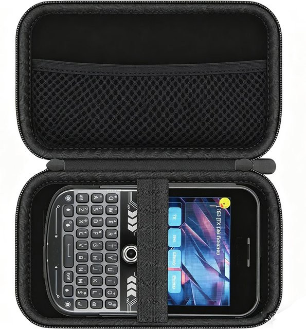 LILYGO T-Deck Plus Gehäuse EVA-Tragetasche in Schwarz, stoßfeste und leichte Schutzhülle für ESP32-S3 - Bild 1