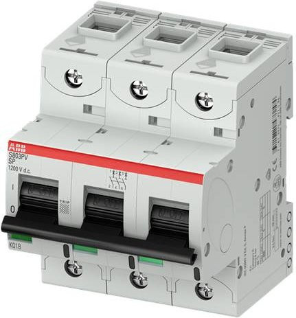 ABB S803PV-SP5 Leitungsschutzschalter 5A 1200V in Weiß - Bild 1