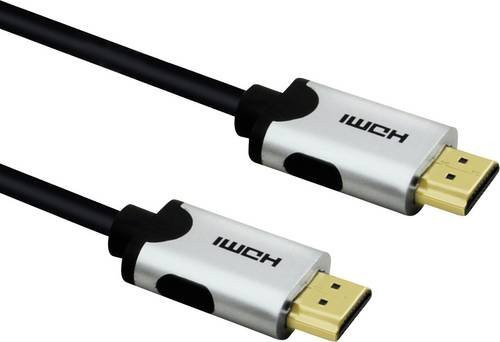 Value HDMI Anschlusskabel Schwarz, 1,00 m, unterstützt 10K und 8K UHD, doppelt geschirmt - Bild 1