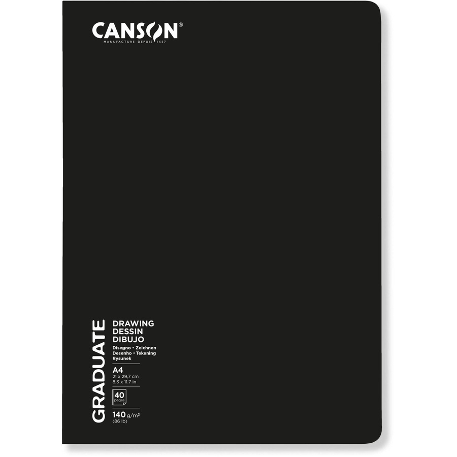 Canson Graduate Zeichen- und Skizzenblock DIN A4 in Weiß - Bild 2