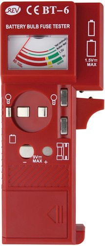 REV-Ritter Batterieprüfer in Rot - Bild 1