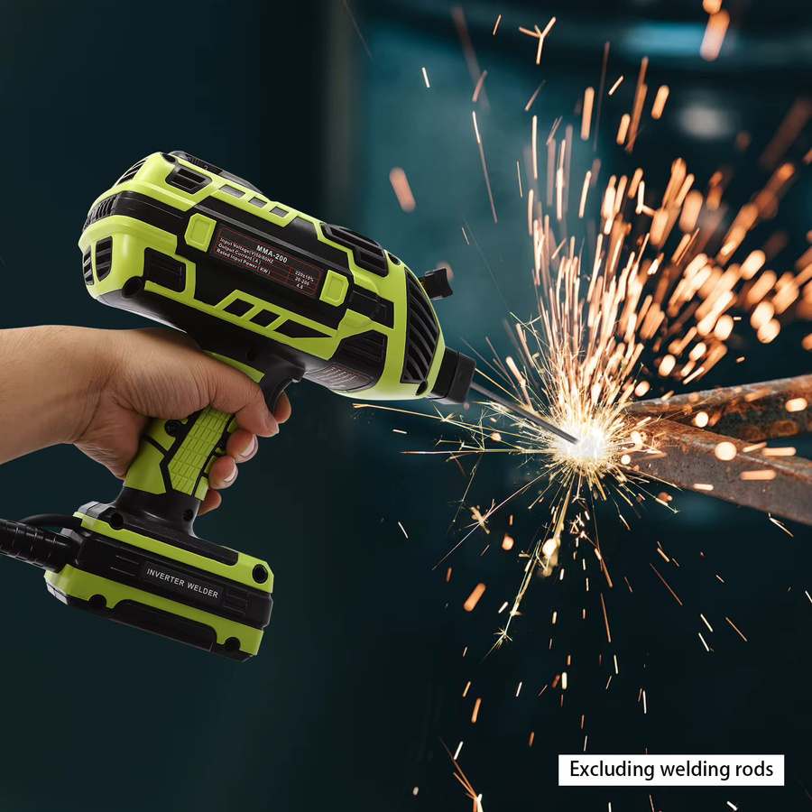 Digitale MMA Stick Schweißmaschine 4600W mit 220V, Intelligentes Handheld Schweißwerkzeug in Grün - Bild 5