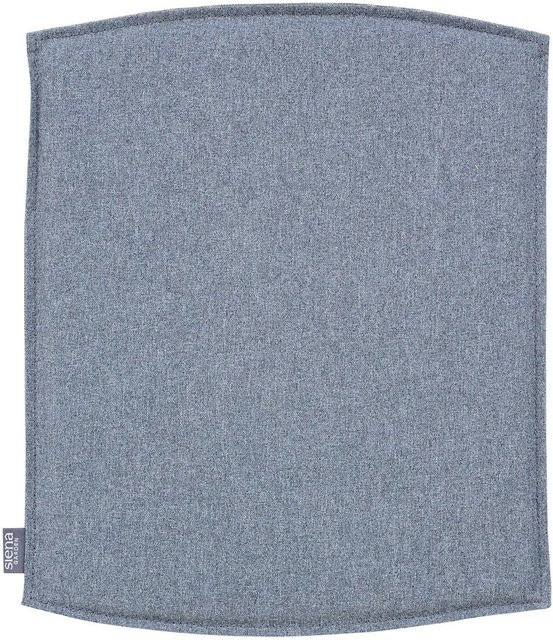 Siena Garden Sitzkissen District in Stein Grau mit Schaumkern, B/T/H: 36 x 43 x 1,5 cm - Bild 1