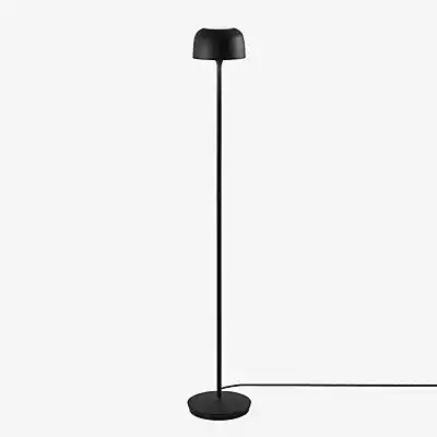 Bover Bol LED Stehleuchte in Schwarz aus Metall mit Dome-Design - Bild 1