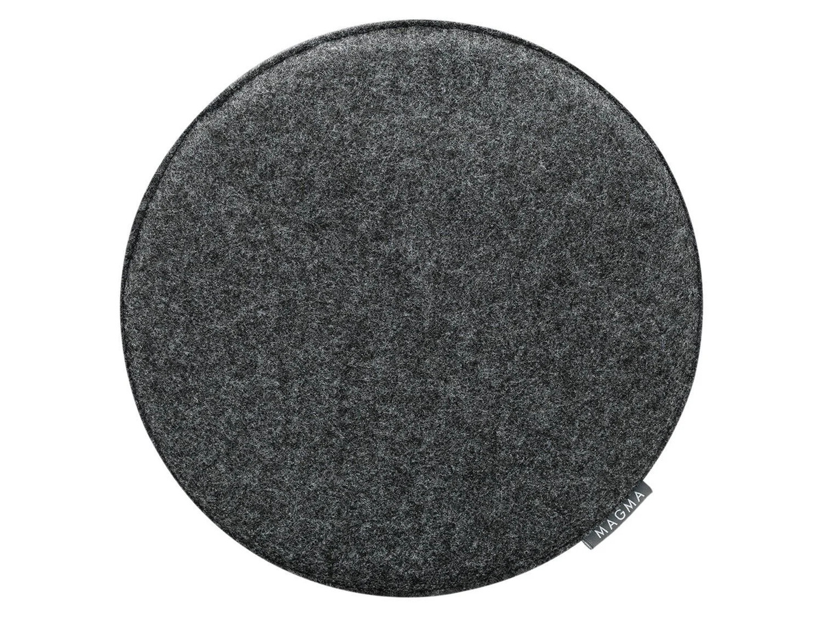 Magma Stuhlkissen Avaro 4er Set Rund Anthrazit Durchmesser: 35 cm - Bild 2