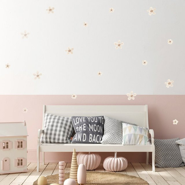 Sproutfox Boho Blumen Wandtattoo für das Kinderzimmer abnehmbar - Bild 1
