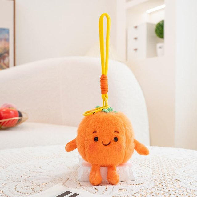Yiran toy Plüschtier Anhänger, Fruchtförmig, 10 cm, Kinder - Bild 1