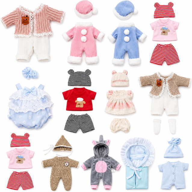 JINGXIN PRINCESS Puppenkleidung, Kleid, Overall, Blau, Zubehör - Bild 1