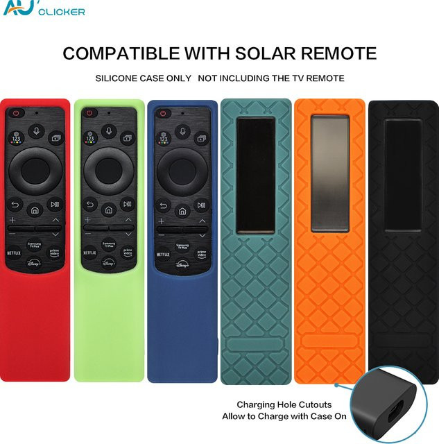 Rote Silikonhülle für Samsung Smart TV Solarzellen-Fernbedienung BN59-01385 BN59-01386 TM2280E - Bild 1