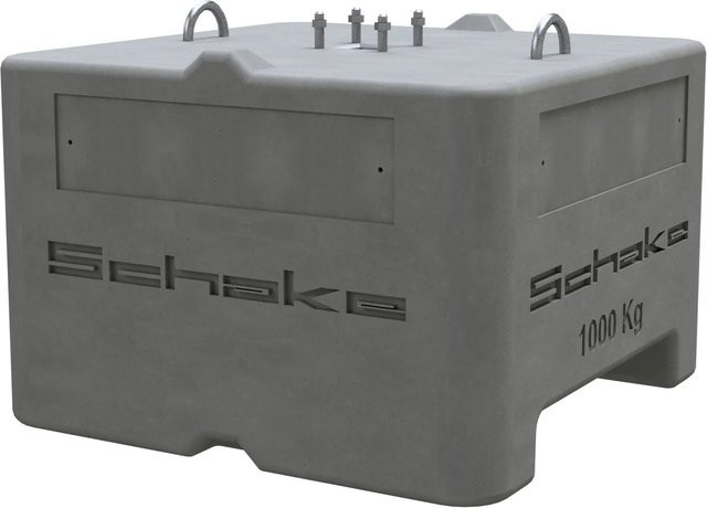 Schake Beton-Aufstellvorrichtung für 1.000 kg in Grau, B/T/H: 90 x 60 x 90 cm - Bild 1