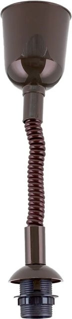 Orion Lightstyle Leuchtenzugpendel Braun mit E27 Fassung und höhenverstellbarem Zug, Höhe: 85 cm, Breite: 120 cm - Bild 1