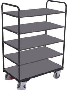 Cordes Etagenwagen hoch in Anthrazit RAL 7016 - Bild 1