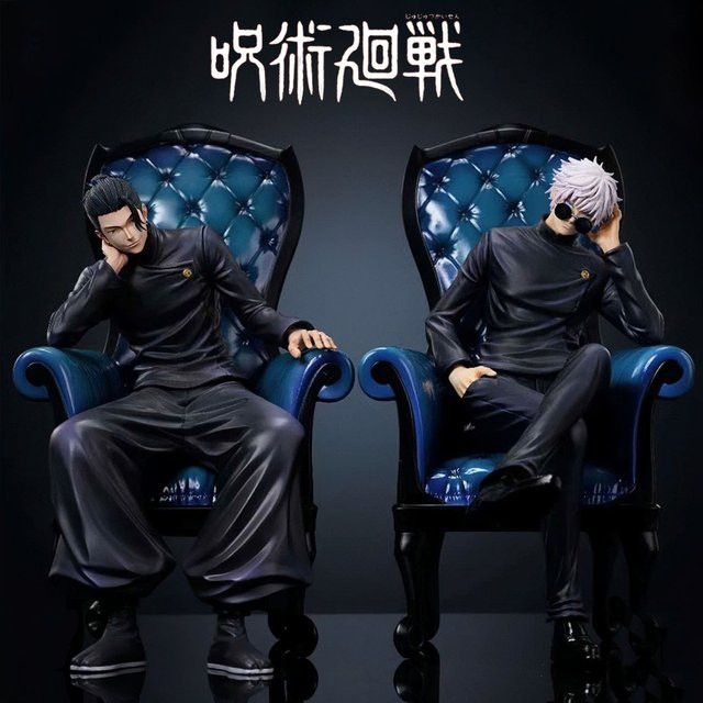 Bandai Anime Jujutsu Kaisen Figur Gojo Satoru PVC Statue, Höhe: 24 cm - Bild 1