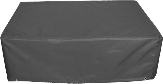 PegasoMarine Schutzhülle für Gartentisch in Grau, wetterfeste Abdeckung aus Polyester, B/T/H: 75 x 115 x 39 cm - Bild 1