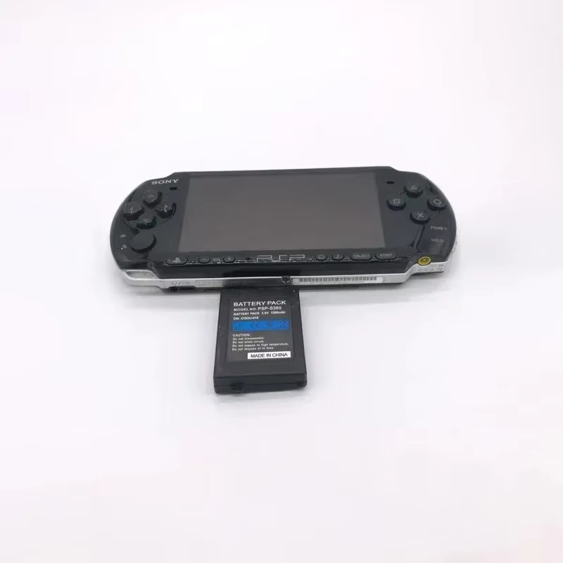 PURFIELD Lithium-Ionen-Ersatzakku für Sony PSP 2000 2003 2004 3005 3007 Konsole, 3,6 V, 1200 mAh, Schwarz - Bild 5