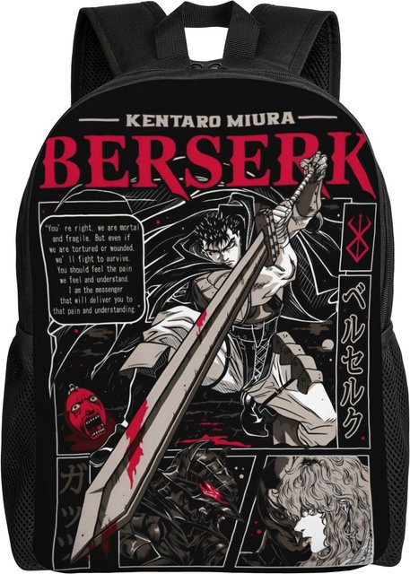 Bandai Laptop-Rucksack für Damen und Herren in Schwarz - Bild 1