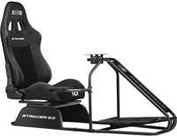 Next Level Racing GT Racer 2.0 NLR-R007 Sim Rig Gaming Chair in Schwarz mit Kunstleder und Metallgestell - Bild 1