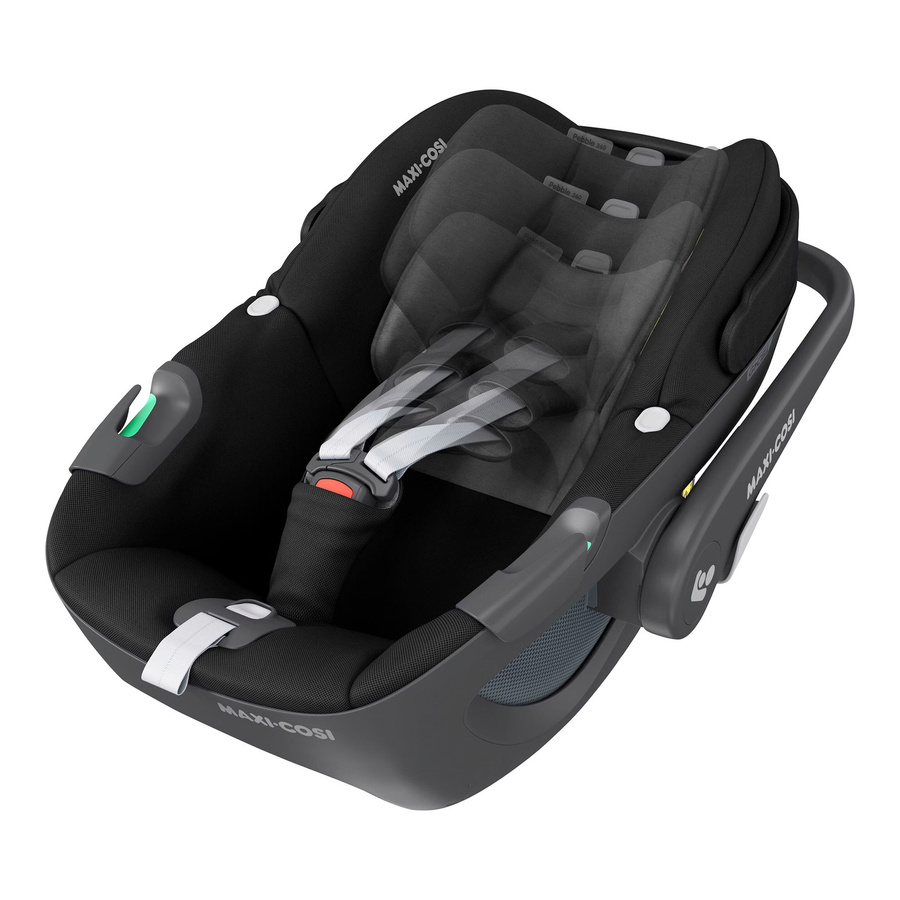 Maxi-Cosi Babyschale Pebble 360 mit Isofix-Basis FamilyFix 360 in Schwarz - Bild 3