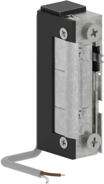 FeNau Elektrischer Türöffner mit Entriegelung und Arretierung in Schwarz - Bild 1