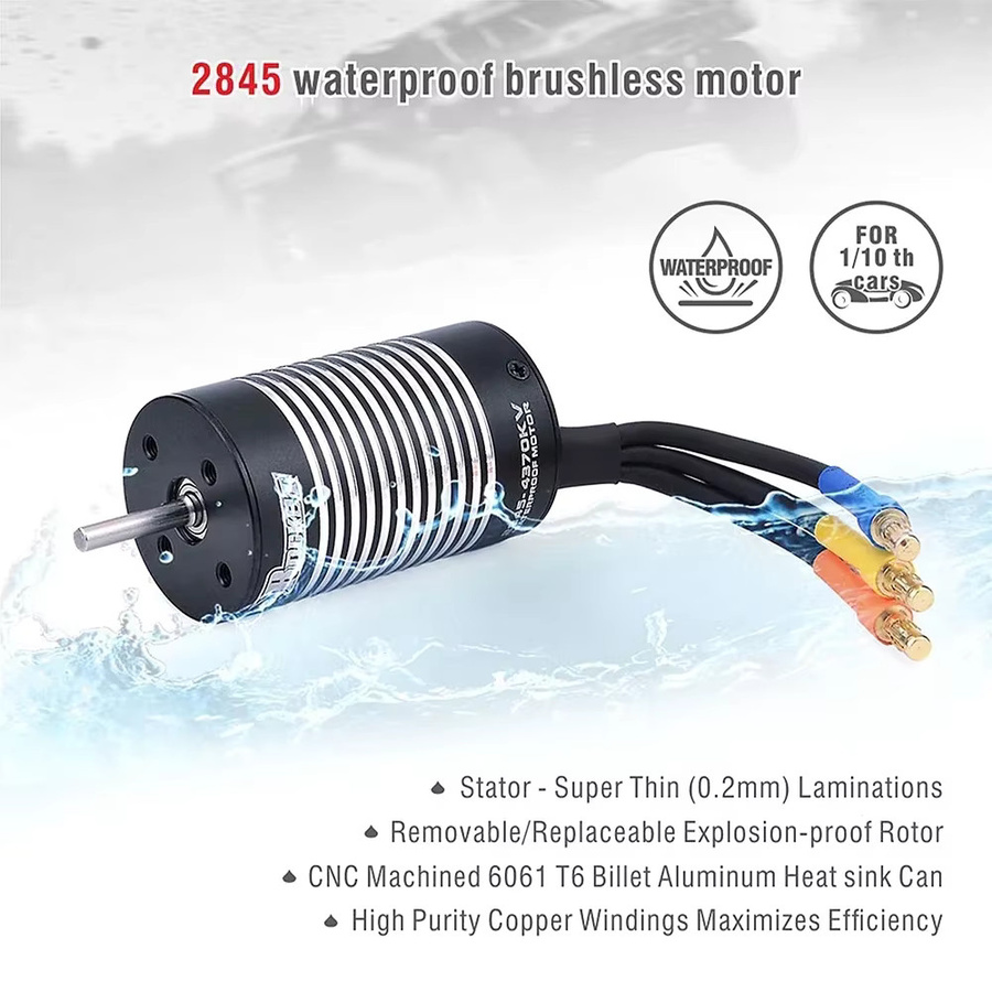 Surpass Hobby Rocket 2845 Bürstenloser Motor 45A ESC Combo-Programmkarte - Bild 2