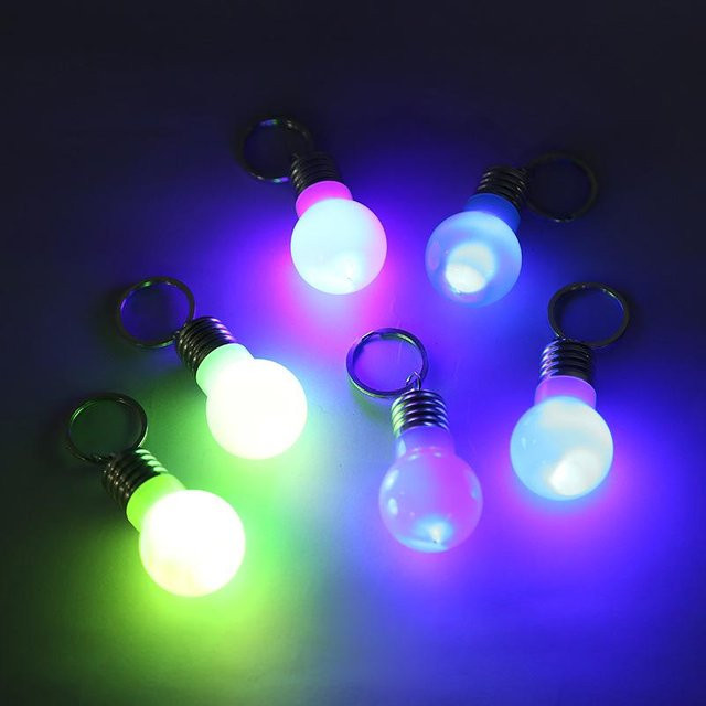 Schlüsselanhänger LED-Taschenlampe, blau, Unisex - Bild 1