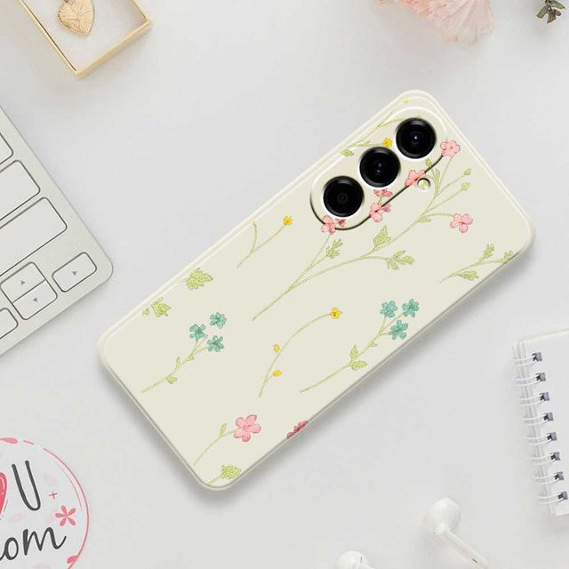 Florale Handyhülle Soft Cover für Samsung Galaxy A56 A55 A54 A53 A52 A51 A35 A34 A32 A31 A23 A22 5G 4G - Bild 1