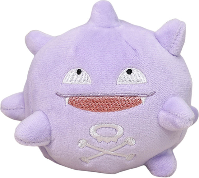 TAKARA TOMY Pokémon Koffing Fit Plüschtier, 9,5 cm - Bild 1