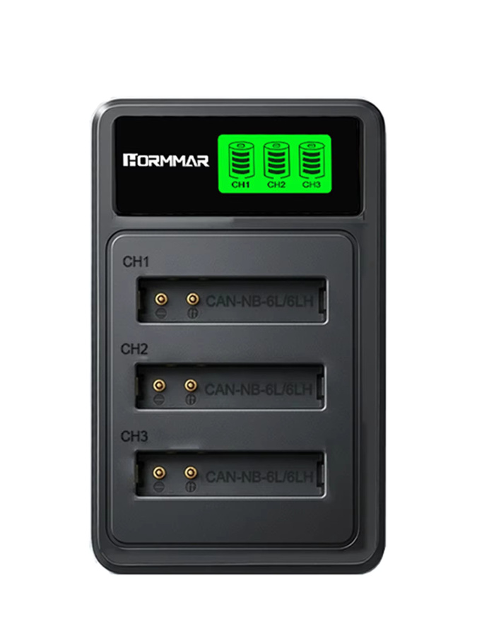 NB6L NB-6LH Akku-USB-Ladegerät für Canon Powershot Kameras wie ELPH 500 HS, SD770 IS, SD980, SD1200 und SD1300, Schwarz - Bild 6