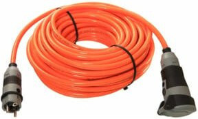 as-Schwabe Schukoultra Verbindungskabel H07BQ-F 3G2,5 in Orange, Länge: 10 m - Bild 1