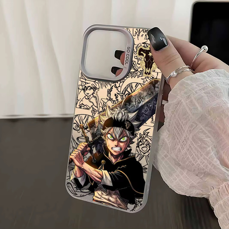 Bunte Silikon-Handyhülle Black Clover Asta für Xiaomi und POCO Modelle mit NFC-Unterstützung - Bild 2