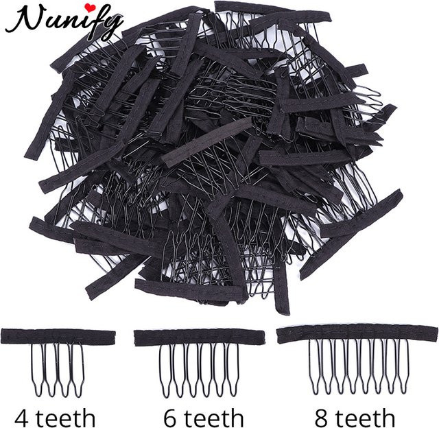 Nunify Perückenkamm-Clips, Edelstahl, Unisex - Bild 1