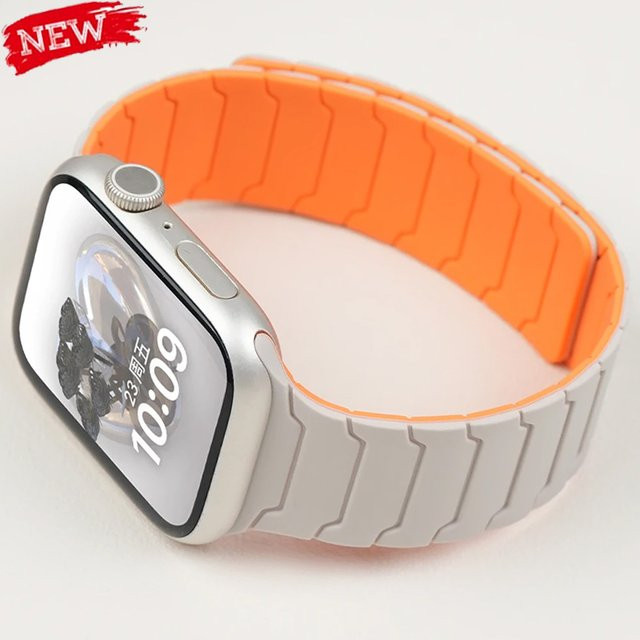 Geekthink Uhrenarmband Silikon, Magnetarmband, Unisex - Bild 1