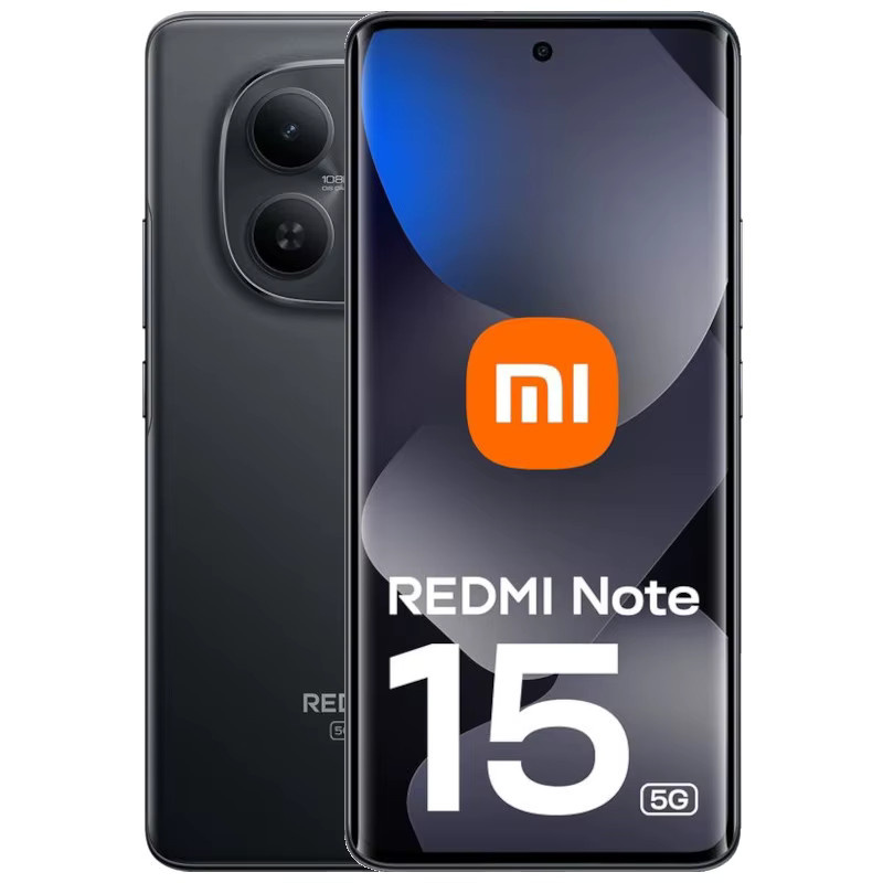 Xiaomi Redmi Note 15 5G Smartphone mit 256 GB Speicher, 8 GB RAM, 6,77 Zoll FHD+ AMOLED-Display, Snapdragon 6 Gen 3, 108MP Kamera und 5520mAh Akku - Bild 1