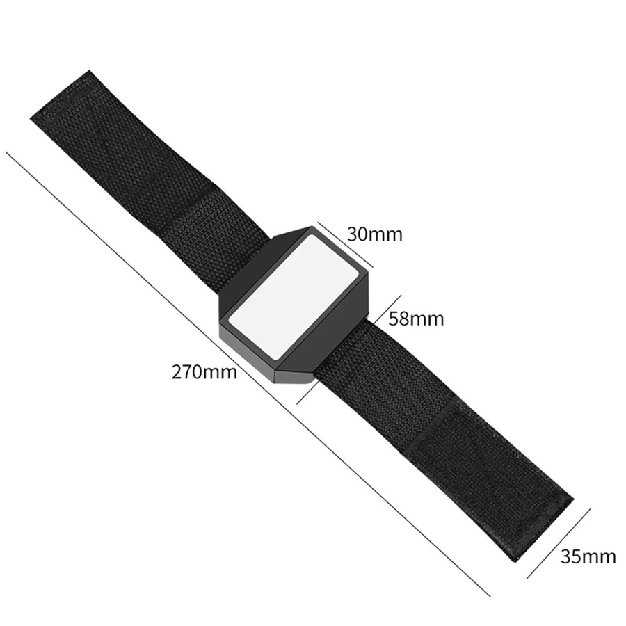 DAZZLEEX Magnetischer Armband-Werkzeughalter für Schrauben in Schwarz - Bild 5