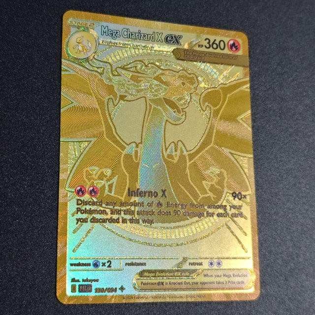 Bandai Pokémon Charizard X Ex Gardevoir, Anime-Sammelkarte, Englisch - Bild 1