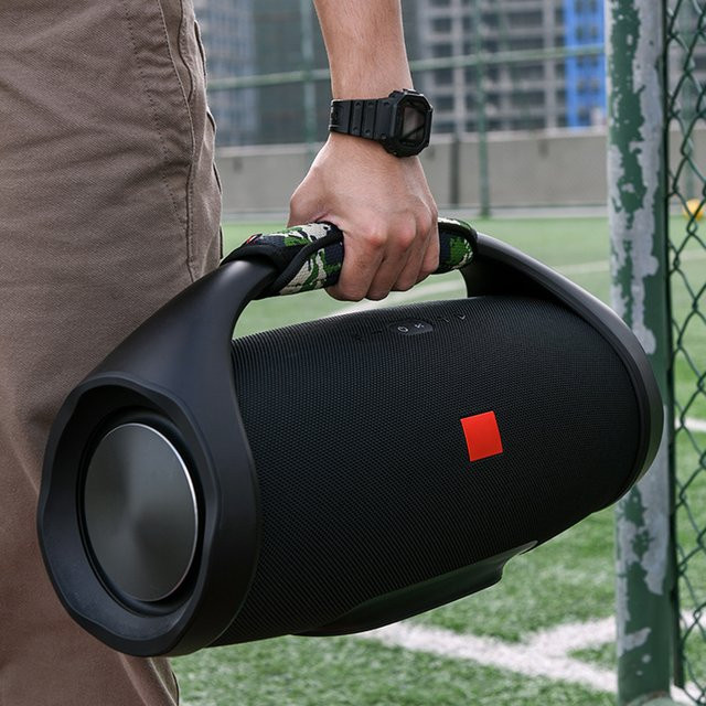 Universal Lautsprecher Tragegurt mit Handgelenkband in Schwarz für JBL Boombox 3 - Bild 1