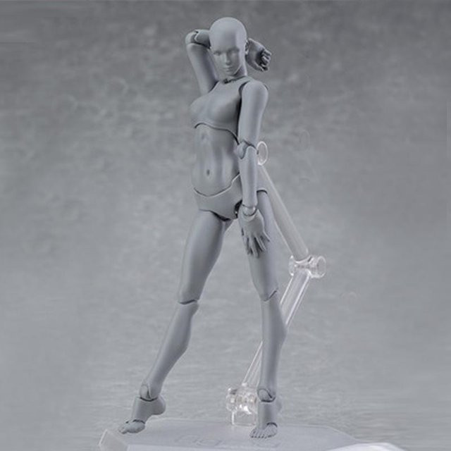 Binchi Skizze Zeichen Männlich Weiblich, Actionfigur, 13cm, ab 14 Jahre - Bild 1