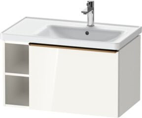 Duravit Waschtischunterschrank D-Neo Wandhängend Weiß Hochglanz B/T/H: 78,4 x 45,2 x 44,0 cm - Bild 1