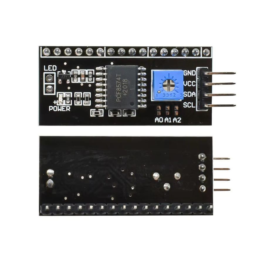 diymore LCD1602 I2C Display Modul mit PCF8574 Adapter für Arduino in Blau Gelb Grün - Bild 2