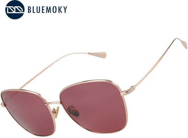 BLUEMOKY Sonnenbrille Cat Eye, Metall, Vollrand, Damen - Bild 1