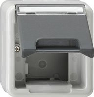 Gira Abdeckhaube Datentechnik Gehäuse in Grau - Bild 1