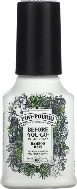 Poo-Pourri Tragbares Toilettenspray Bamboo Rain, 59 ml, Unisex - Bild 1