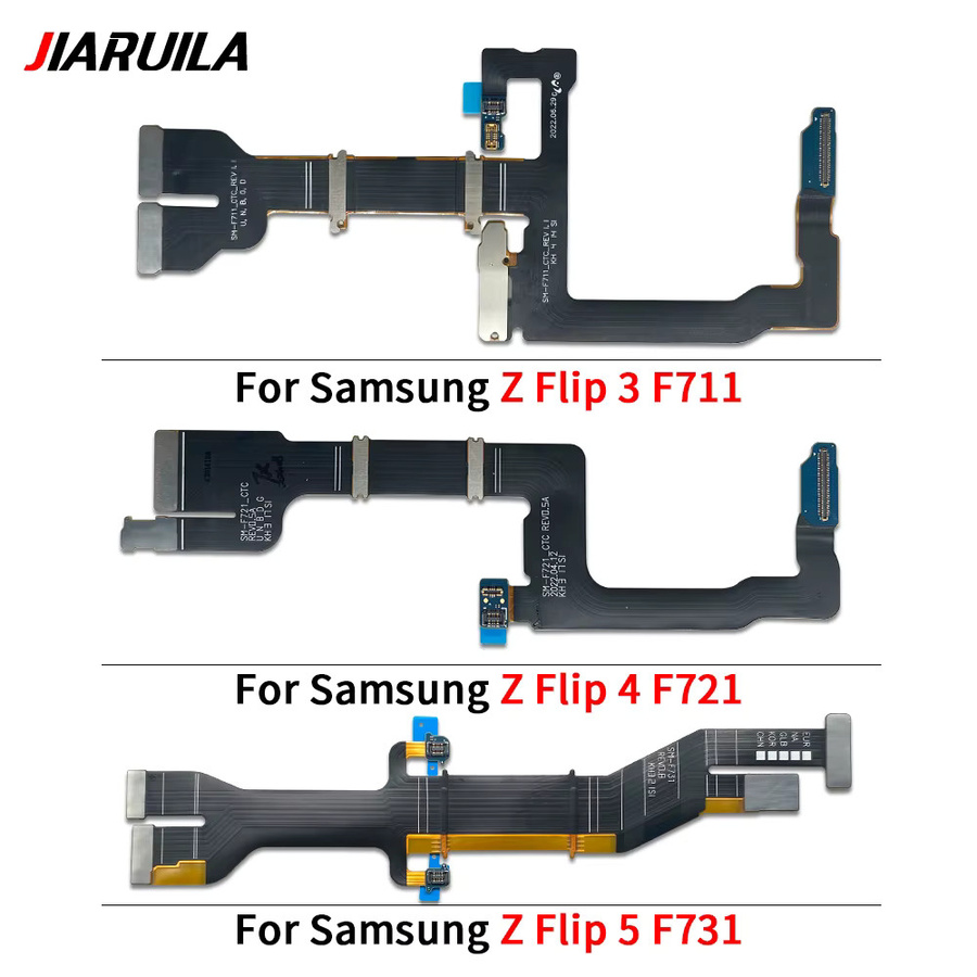 Samsung LCD Flexkabel Ersatz für Hauptplatinen-Motherboard Anschluss passend für Z Flip 2 3 4 5 6 7 F1707B F711 F721 F731 F700 in Schwarz - Bild 3