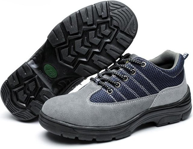 Avant-garde Arbeitsschutzschuhe 108 in Grau, durchtrittsicher und atmungsaktiv aus Leder, Größe 46 - Bild 1