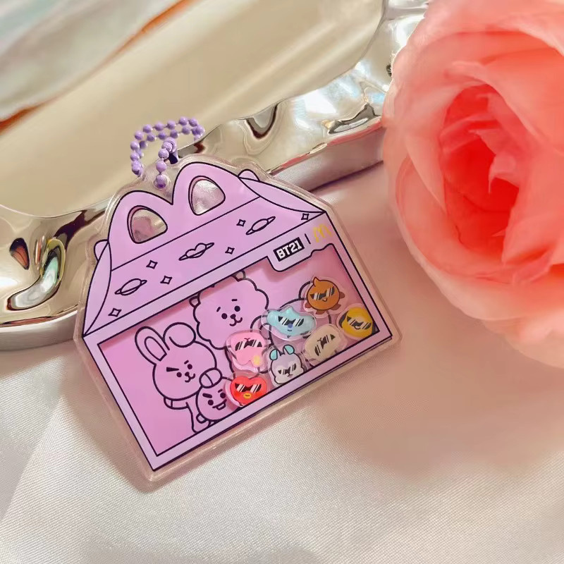 LINE FRIENDS BT21 Chimmy Koya Shooky Tata Cooky Shake Schlüsselanhänger, Zubehör - Bild 2